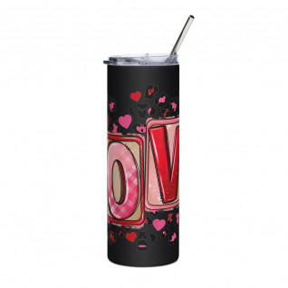 11 Valentine's Day - "Love" Stainless Steel Tumbler