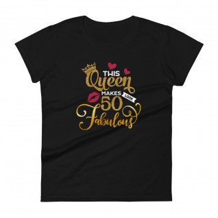 Birthday - 50 and Fabulous Ladies T-shirt