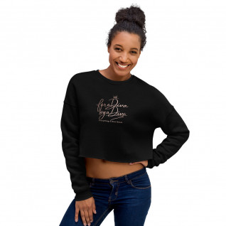For a Diva By a Diva Crop Sweatshirt