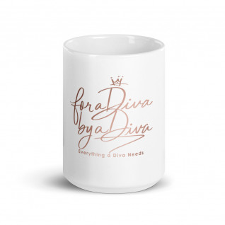 For a Diva By a Diva Glossy Mug